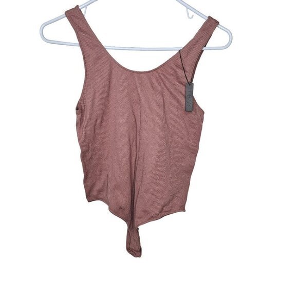 New with Tags SKIMS Scoop Tank Bodysuit in Rose Clay Limited Edition SZ 4X/5X - Picture 2 of 8